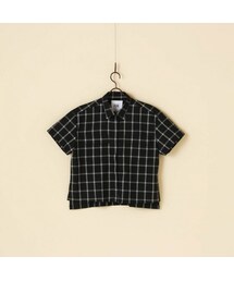 FLUS – Window Shirt Women Black(シャツ/ブラウス)