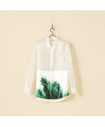 FOLIE A DEUX – Organza Summer Palm Tree Oversized Shirts(シャツ/ブラウス)