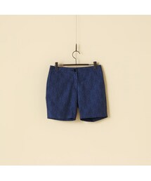 FOLIE A DEUX – Geometric Pattern Jamaica Pants Navy(その他パンツ)