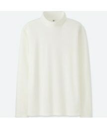 UNIQLO | ヒートテックフリースモックネックT（長袖）(Tシャツ/カットソー)
