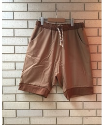 masterkey | masterkey   CHAMP     少しルーズなバイカラーショーツ テンセルナイロン生地しかもストレッチなので落ち感を損なわないです。上下ざっくりゆったりシルエットでCHILLINして下さい(その他パンツ)