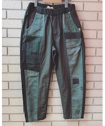 masterkey | 【CHAOS】ALL USED素材を使用したREMAKEイージーパンツです。KAH→フランス軍のALL IN ONEとアメリカ軍のミリタリーパンツを使用。(その他パンツ)