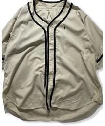REMAKE ITEM | 90sのラルフローレンをRemakeして作られたビッグシルエットのベースボールシャツ(シャツ/ブラウス)