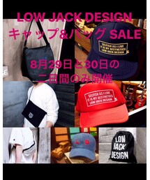 LOW JACK SALE 最終日 です | 帽子