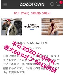 本日OPEN記念SALE | その他