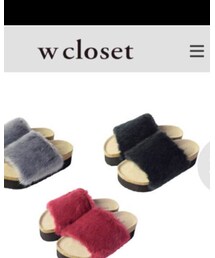 w closet | サンダル