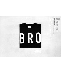 DRMTM Clothing "BRO" 黑(Tシャツ/カットソー)