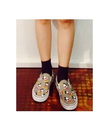 VANS | Vans x Disney Slip-On Mickey(モカシン/デッキシューズ)