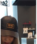 VANS(バンズ)の「帽子(サンバイザー)」