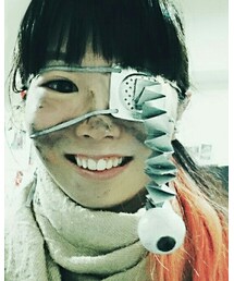 このように汚します | メガネ