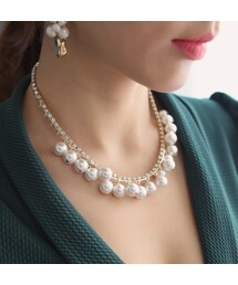 스프링 펄 네크리스(ネックレス)