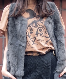 SANATORIUM | SANATORIUM 猫 Tシャツ(Tシャツ/カットソー)