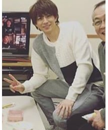 三浦翔平とおソロ♪笑 | ニット/セーター