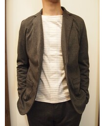 LiSS | LISS　ストレッチテーラードジャケット（GRAY）　　(テーラードジャケット)