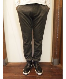 LiSS | LISS ストレッチリブパンツ（GRAY）　(その他パンツ)