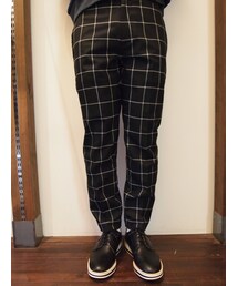 DISCOVERED | DISCOVERED WINDOWPEN PANTS(BLACK)(その他パンツ)