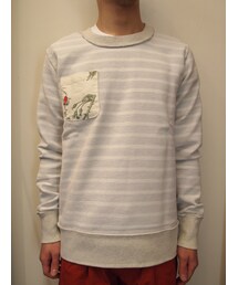 .efiLevol | .efiLevol　 Sweat Borｄer Pullover(リバーシブル時)(スウェット)