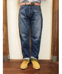 .efiLevol | .efilevol HIGH SPEC USED LOOK DENIM/LOOSE(INDIGO) (デニムパンツ)