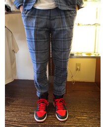 NEONSIGN | NEONSIGN　 TAEPERED TROUSERS(BLUE) (その他パンツ)