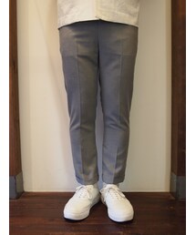 Iroquois | Iroquois　T/R ５０Sツイルスラックス（GRAY）(その他パンツ)