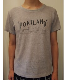 Cloaklet | Cloaklet PORTLAND TEE(GRAY)(Tシャツ/カットソー)