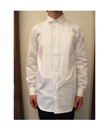 DISCOVERED | DISCOVERED　TUCK DENIM SHIRT（WHITE）(シャツ/ブラウス)