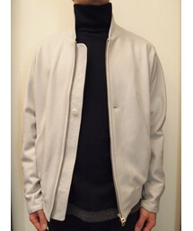 NEONSIGN | NEONSIGN MA ONE “SMOOTH MELTON”(CEMENT)　(ミリタリージャケット)