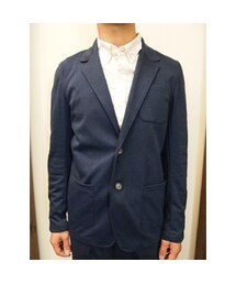 LiSS | LISS　　ストレッチテーラードジャケット（D.BLUE） (テーラードジャケット)