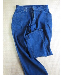 ゆったりパンツ(デニムパンツ)
