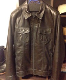 DIAL | シープレザーウルフパックジャケット(ライダースジャケット)