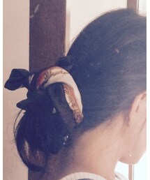 スカーフ。 | ヘアアクセサリー