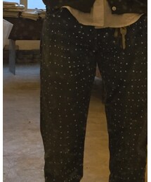VISVIM | visvim social sculpture 01 slim denim pants dot(hand painted)(デニムパンツ)