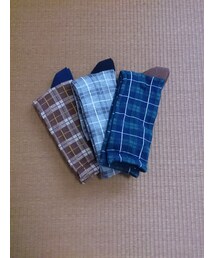 しまむら | チェックソックス3色セット(445-3449)(ソックス/靴下)