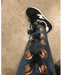 アレンジしました | デニムパンツ