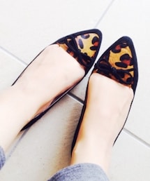 ROPE' | ハラコレオパードパンプス(パンプス)