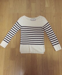 ROPE' | パネルボーダーニット(ニット/セーター)