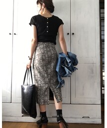 後ろボタン | Tシャツ/カットソー