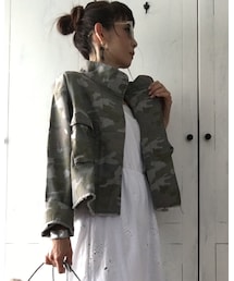 ZARA | ミリタリージャケット