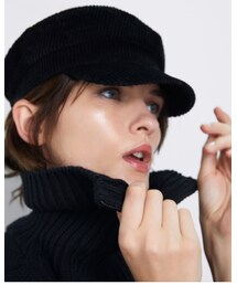 ZARA | コーデュロイマリンキャップ¥2,990-(帽子)