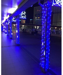 通勤駅のイルミネーション✨ | その他