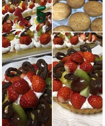 追記 ケーキできました❤️ | タルトと奥はケーキの大海原✨🌊(その他)