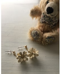 Lattice ピアス　¥300- | ころんとしたかたまりがかわいい(ピアス（両耳用）)