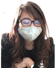 りりこさん追いかけて中ニ病マスク | ファッション雑貨