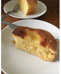 おやつ作ったよ🧁 | 🍋と🍎のパウンドケーキ❤️(食器/キッチン)