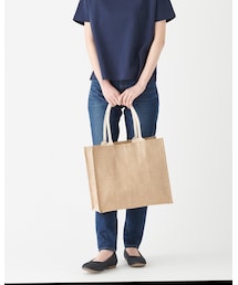 無印良品 | ジュートマイバッグA4 ¥250 inc.tax(トートバッグ)