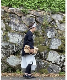 🚶‍♂️ | 羽織りはPAGEBOY、鞄はZARA(トップス)