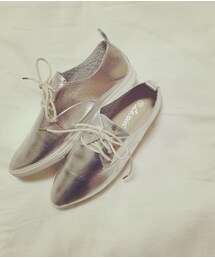 楽天 | 本革レースアップシューズ(スニーカー)