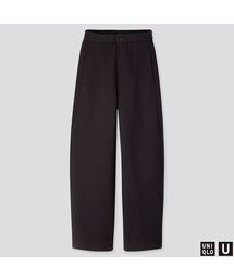 UNIQLO | ワイドフィットカーブジャージーパンツ(丈長め79cm）(その他パンツ)
