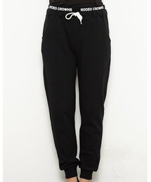 Rodeo Crowns |  ロゴ ダブルベルト スウェット パンツ (その他パンツ)
