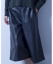 AZUL by moussy | フェイクレザーバギーパンツ(その他パンツ)